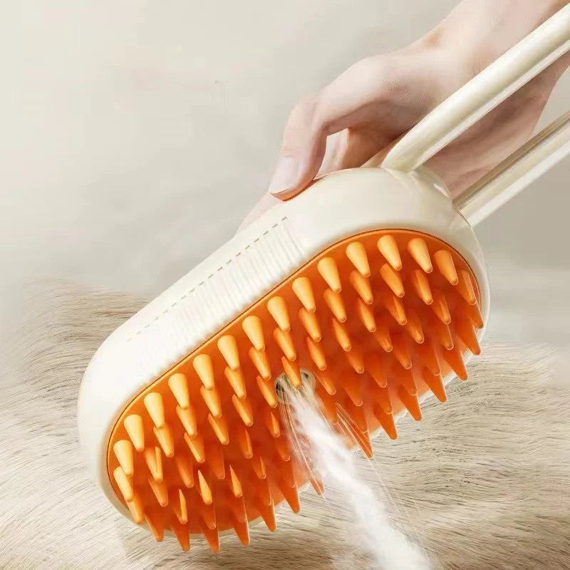 SteamBrush - Cepillo a Vapor Anti-Pelos (Masaje + Limpieza)